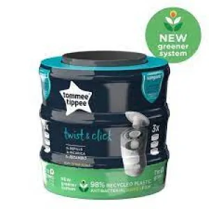 Tommee Tippee Twist & Click Advanced Nappy Bin Refill