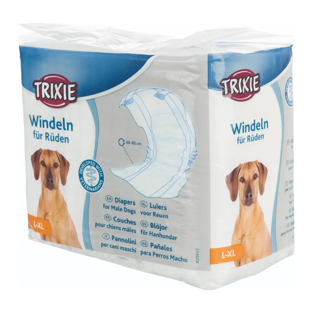 Trixie Diapers for Male Dogs (30x46cm)