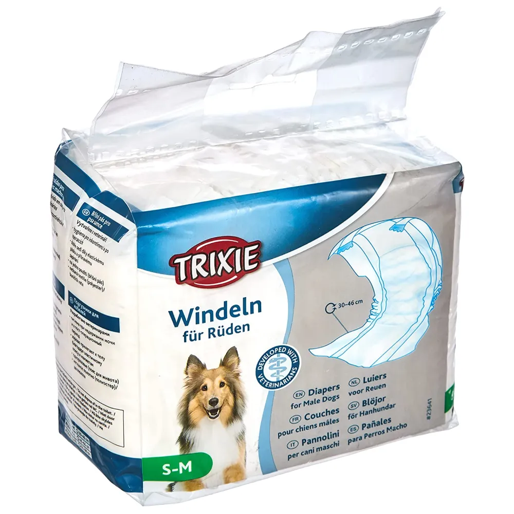 Trixie Diapers for Male Dogs (30x46cm)