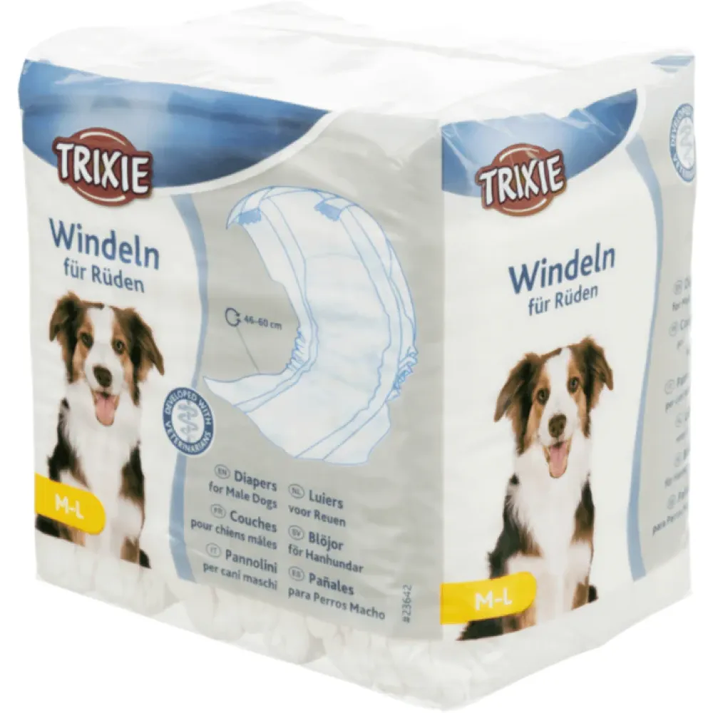 Trixie Diapers for Male Dogs (30x46cm)