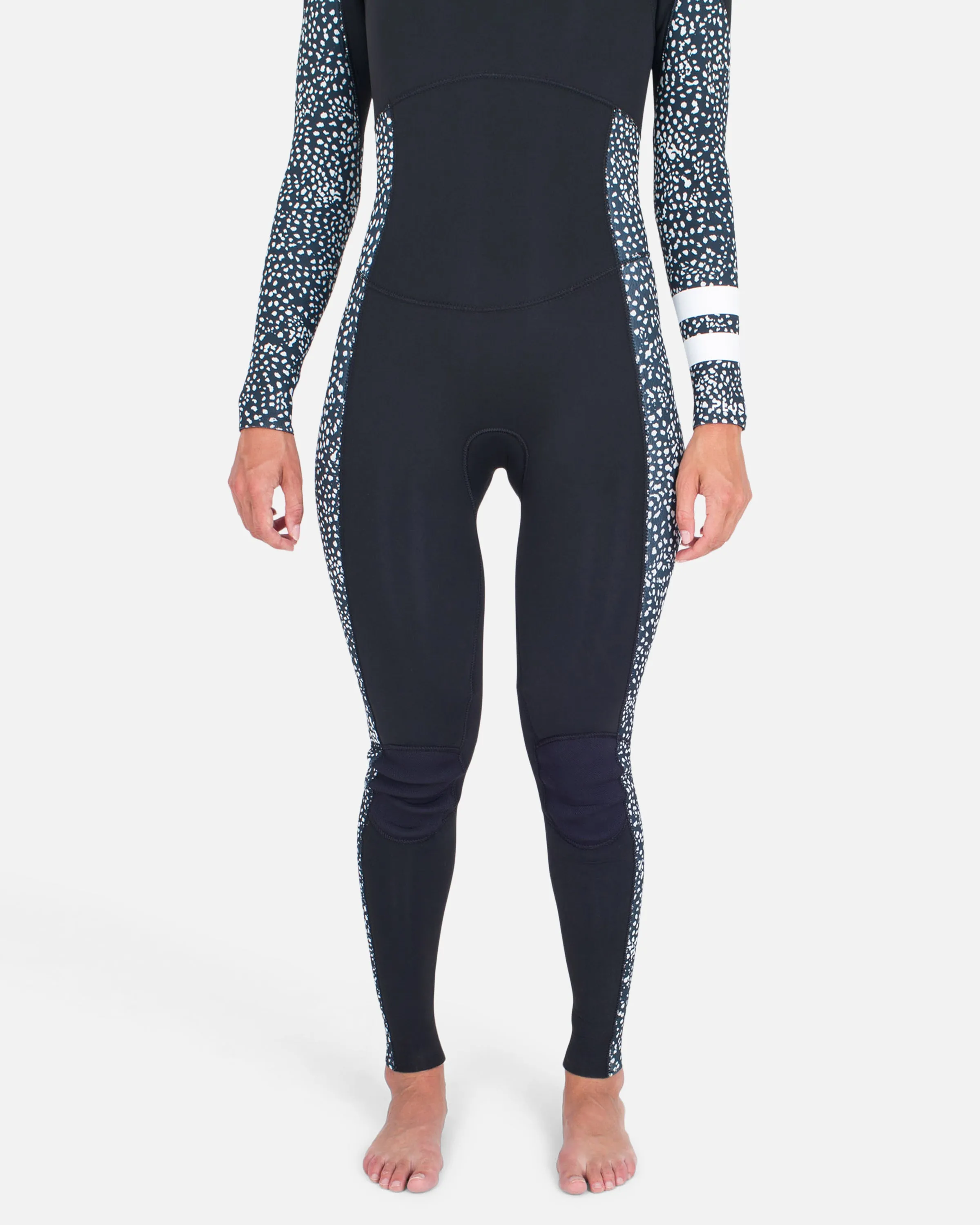 Womens Plus Printed 4/3mm Fullsuit