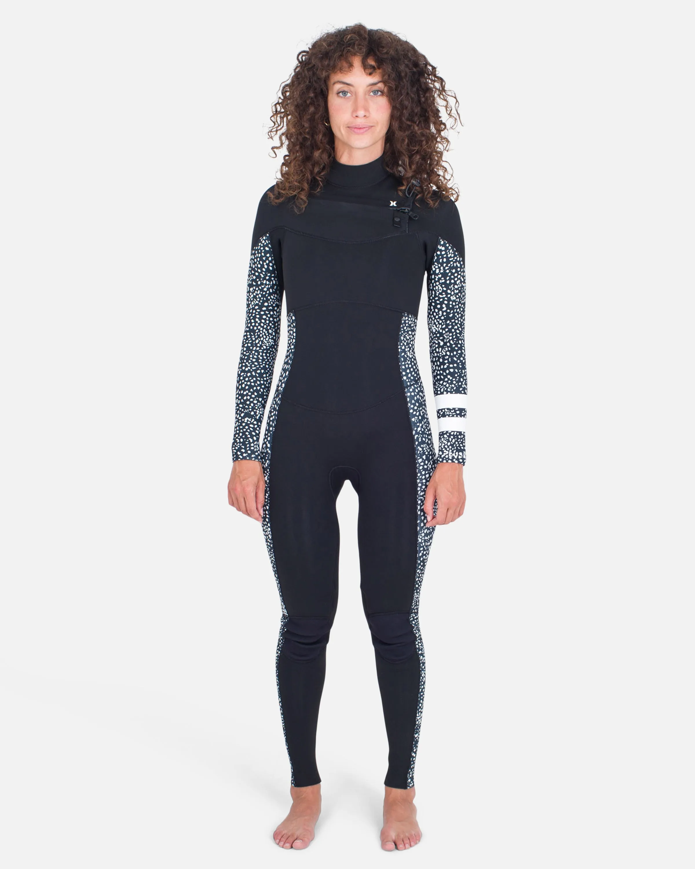 Womens Plus Printed 4/3mm Fullsuit