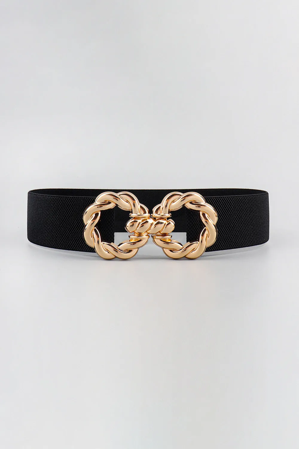 Zinc Alloy Buckle Elastic Belt